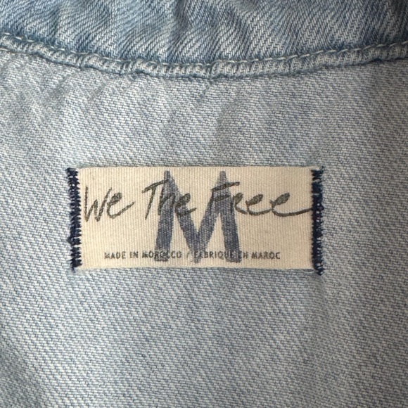 Free People Marci Jumpsuit - Denim Medium - Picture 8 of 11